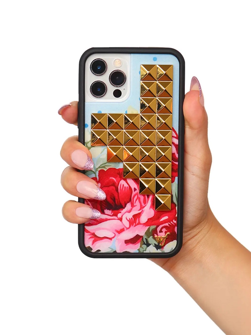 Wildflower Floral Gold Stud iPhone 11 Case